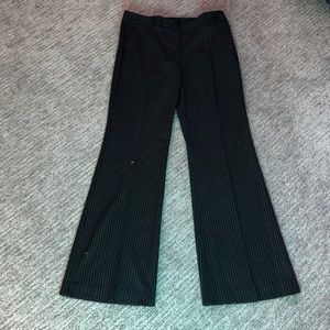 Pinstripe suit pants